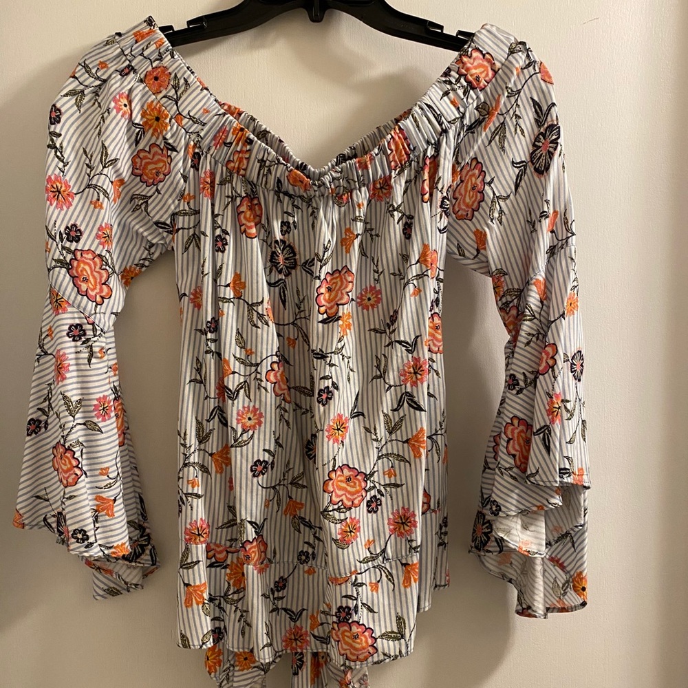 Off the shoulder top